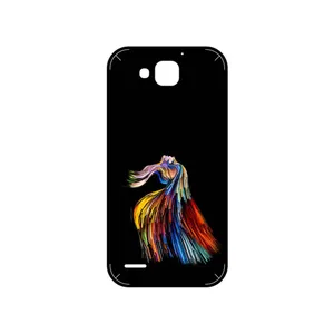 MAHOOT Rainbow Hair Digital Art Cover Sticker for Honor 3X G750