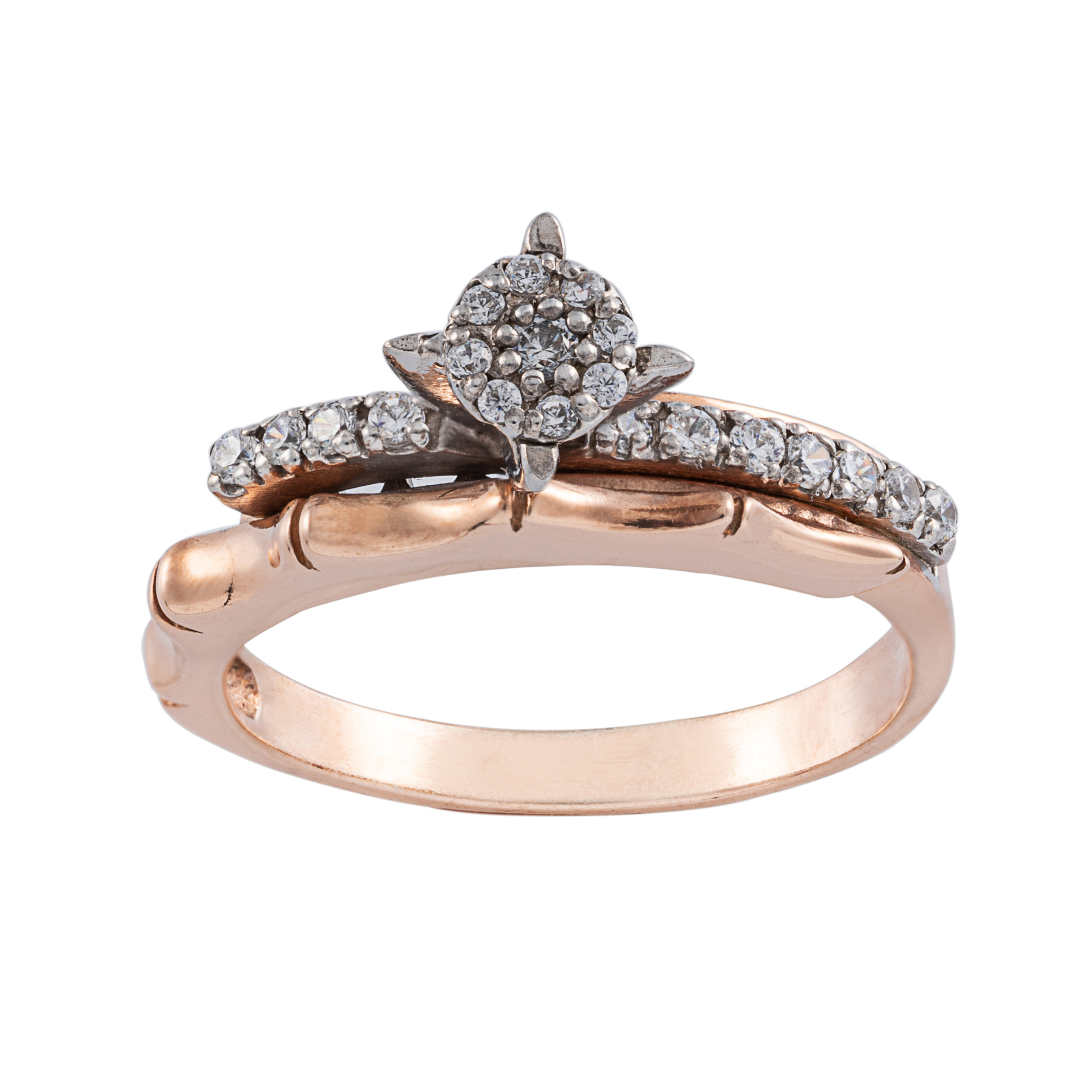 انگشتر نقره زنانه جواهری سون مدل 2262