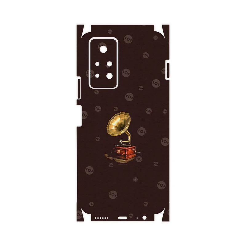 برچسب پوششی ماهوت مدل Gramophone Nostalgia-FullSkin مناسب برای گوشی موبایل اینفینیکس Note 11 Pro