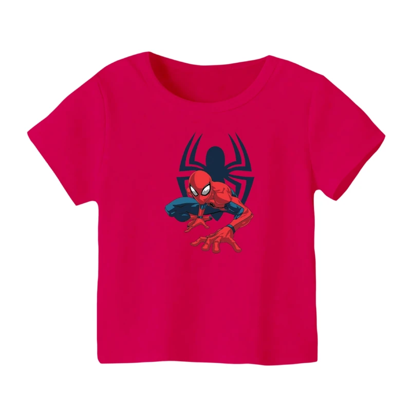 تی شرت آستین کوتاه بچگانه مدل مرد عنکبوتی کد ۱۴