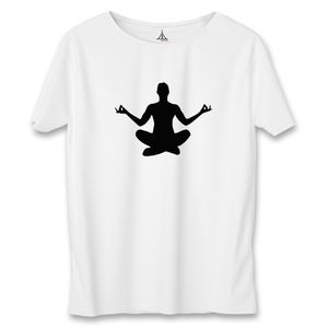 نقد و بررسی تی شرت آستین کوتاه زنانه به رسم مدل یوگا کد 5590 توسط خریداران