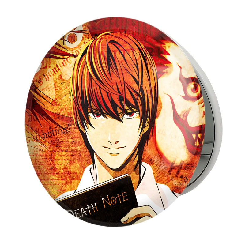 آینه جیبی خندالو طرح لایت یاگامی انیمه دفترچه مرگ Death Note مدل تاشو کد 11330 