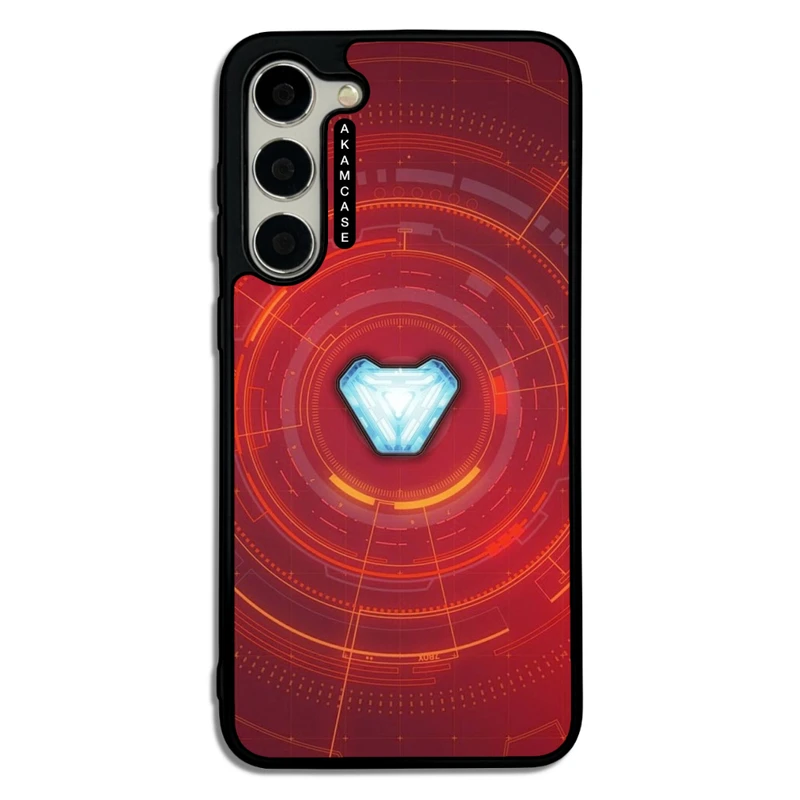 کاور آکام مدل AMC-WSGS23P-IRON MAN7 مناسب برای گوشی موبایل سامسونگ Galaxy S23 Plus