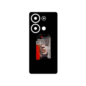 MAHOOT Collage of Mouth Cover Sticker for Xiaomi Redmi Note 13 Pro 4G