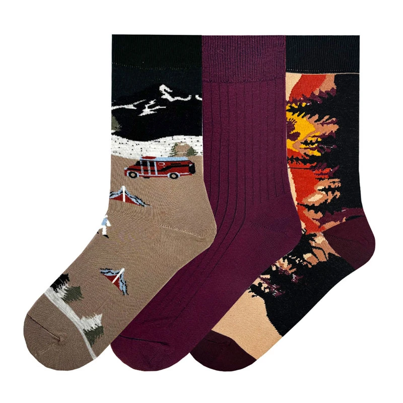 جوراب ساق بلند زنانه ال سون مدل راه خاموش کد PH1148 بسته 3 عددی