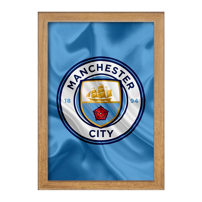تابلو خندالو مدل باشگاه منچستر سیتی کد 26807