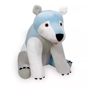 عروسک طرح خرس قطبی مدل Kohls Cares Eric Carle Polar Bear کد SZ11/767 ارتفاع 24 سانتی‌متر