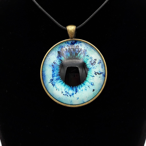 گردنبند دخترانه طرح چشم کد 50