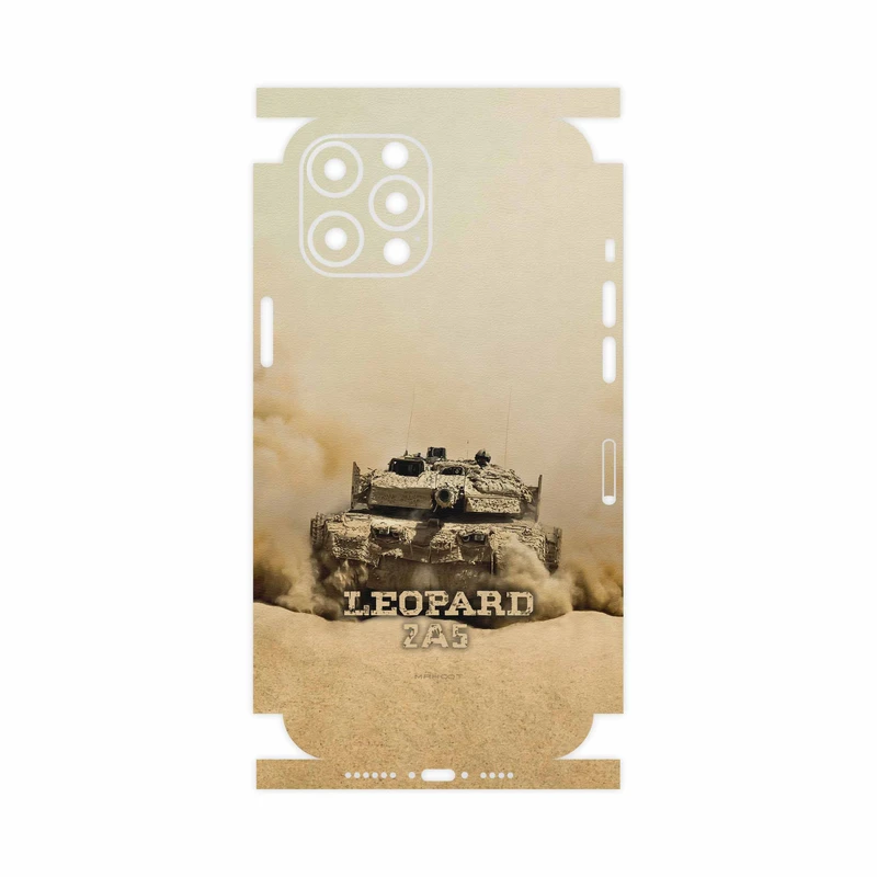 برچسب پوششی ماهوت مدل Leopard 2A5 tank-FullSkin مناسب برای گوشی موبایل اپل iPhone 12 Pro Max