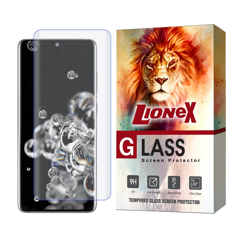 محافظ صفحه نمایش یووی لایونکس مدل UVLIGHTL مناسب برای گوشی موبایل سامسونگ Galaxy S20 Ultra 5G