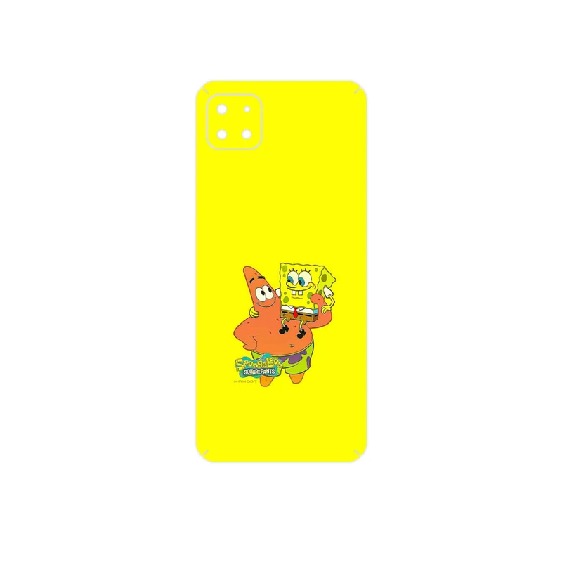 برچسب پوششی ماهوت مدل SpongeBob SquarePants مناسب برای گوشی موبایل سامسونگ Galaxy A22 5G