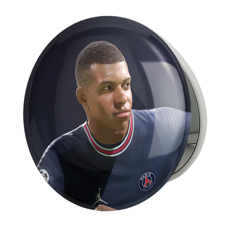 آینه جیبی خندالو طرح کیلیان امباپه مدل تاشو کد 14013 