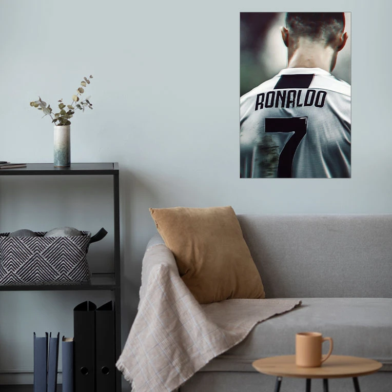 پوستر گوفی مدل کریستیانو رونالدو طرح CR7 Cristiano Ronaldo کد BACK7