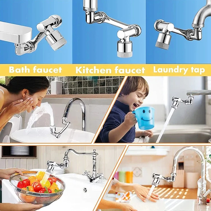 سری شیرآلات ققنوس مدل چرخشی دوحالته LUX