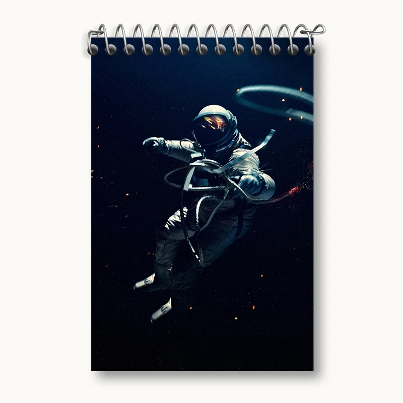 دفتر یادداشت 50 برگ خندالو مدل فضانورد کد F1843