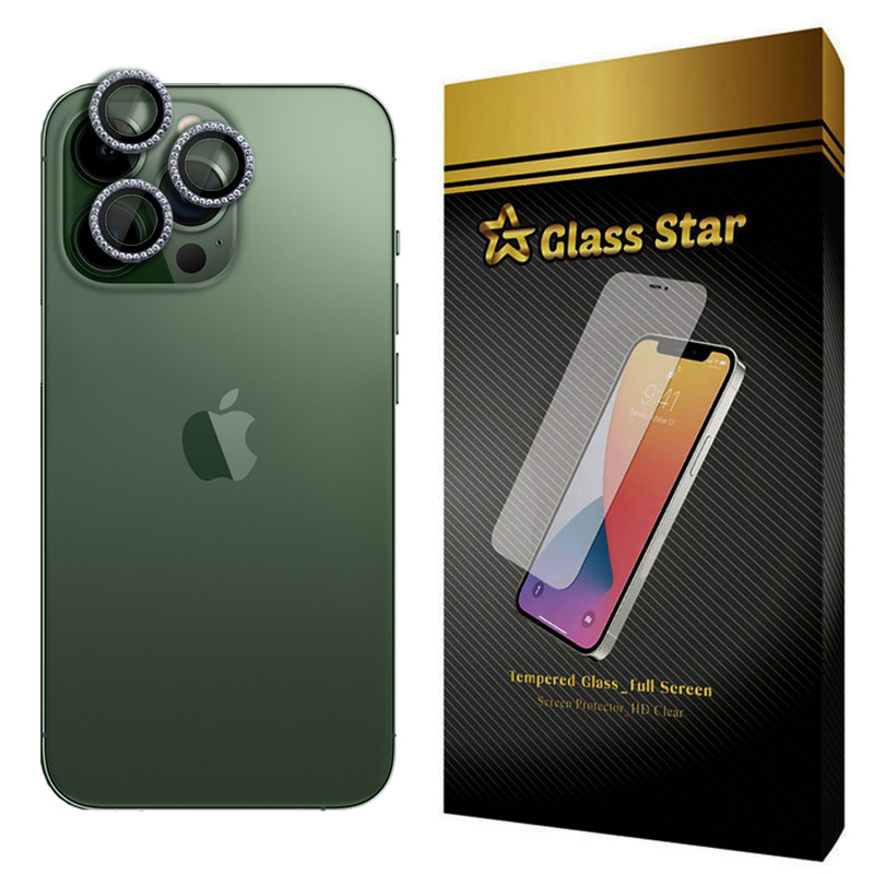 محافظ لنز دوربین گلس استار مدل LNG-Glass مناسب برای گوشی موبایل اپل iPhone 13 Pro Max