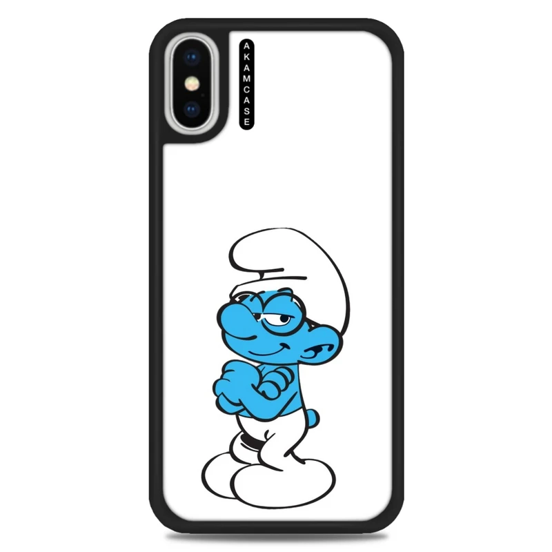 کاور آکام مدل AMC-WAX-SMURFS-26 مناسب برای گوشی موبایل اپل iPhone X/Xs