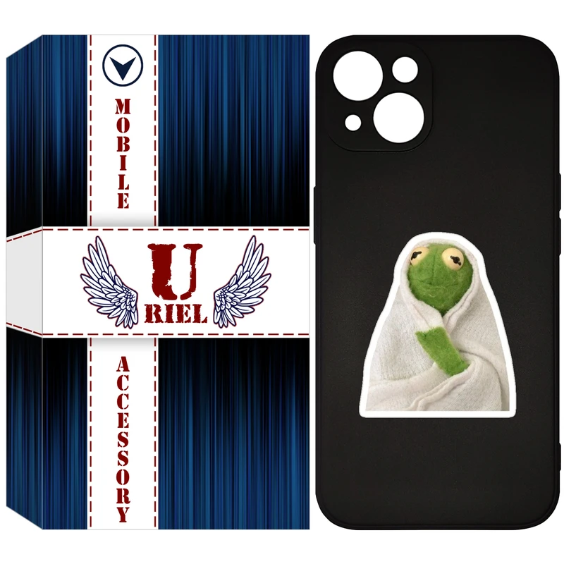 کاور یوریل مدل KSH کد 82 طرح قورباغه مناسب برای گوشی موبایل اپل iPhone 13