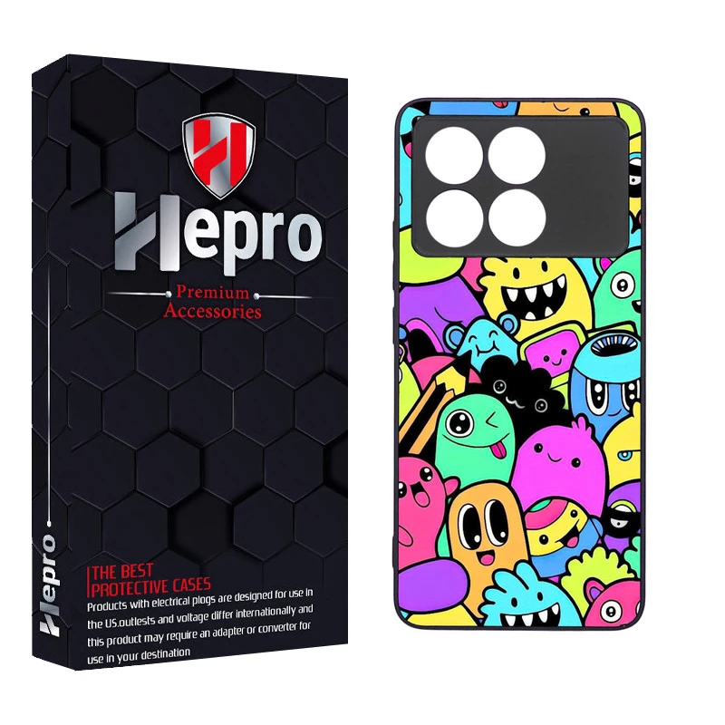 کاور هپرو طرح فانتزی مدل TPU مناسب برای گوشی موبایل شیائومی Poco X6 Pro 