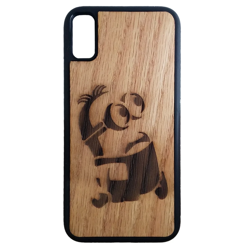 کاور طرح مینیون کد 6845 مناسب برای گوشی موبایل اپل iphone xr