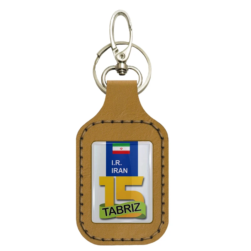 جاسوئیچی خودرو مدل srn003 طرح پلاک آذربایجان شرقی - تبریز کد  3 - 15