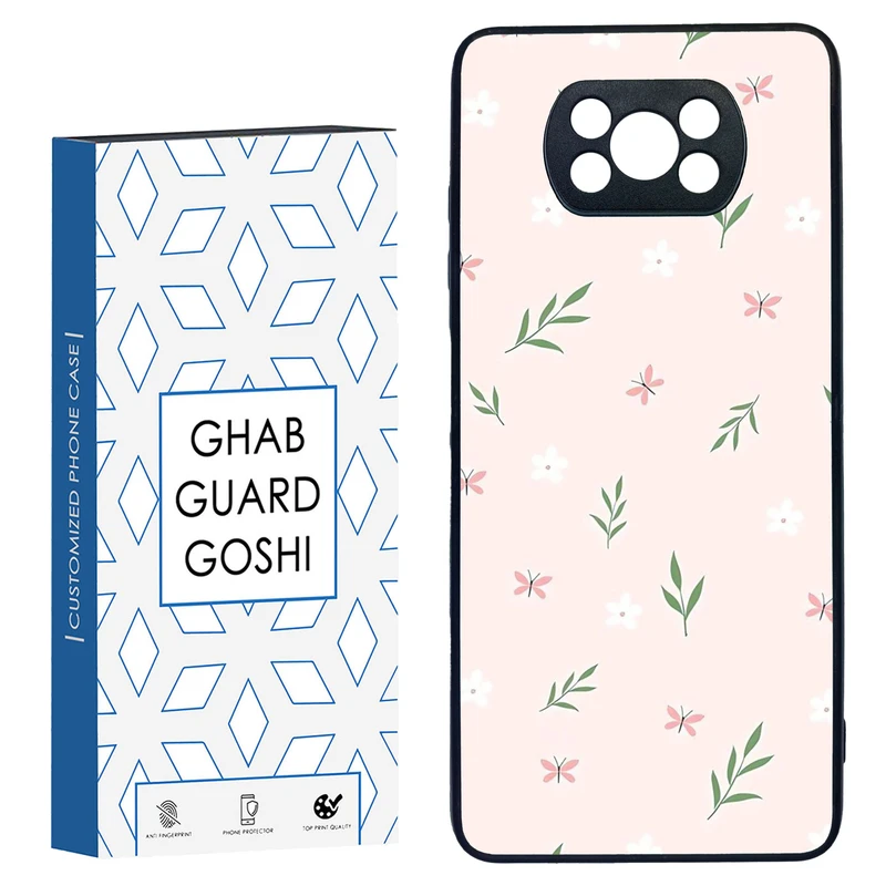کاور قاب گارد گوشی طرح گل صورتی کد TPU-056 مناسب برای گوشی موبایل شیائومی POCO X3 / X3 PRO / X3 NFC
