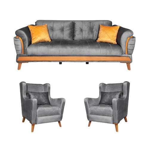 مبل راحتی پنج نفره دکورابو مدل لاریسا 