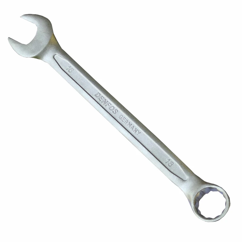 آچار یک سر تخت یک سررینگی دنفوس مدل DN18 سایز 18 میلی متر