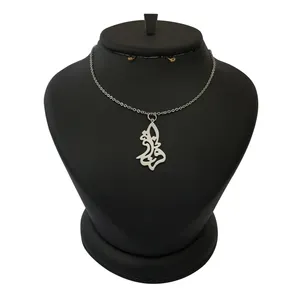 گردنبند نقره مردانه ترمه ۱ طرح فرزاد کد mas 00491