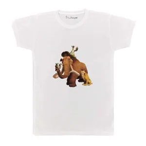 تی شرت بچگانه پرمانه طرح عصر یخبندان کد pmt.1518