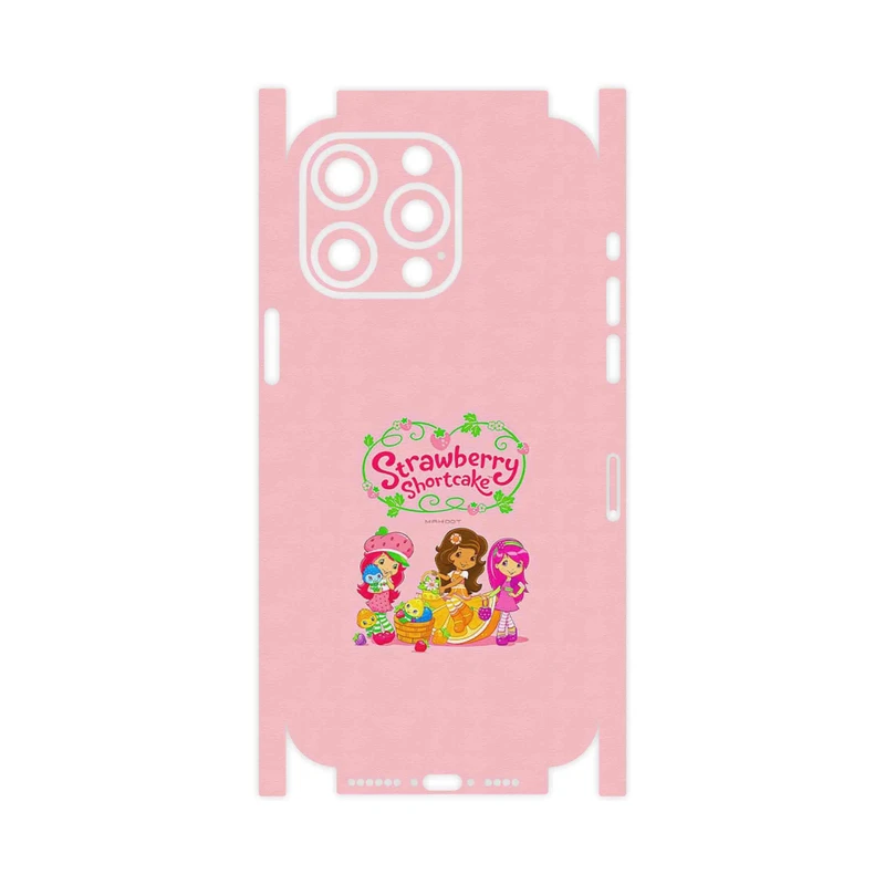 برچسب پوششی ماهوت مدل Strawberry Shortcake-FullSkin مناسب برای گوشی موبایل اپل iPhone 15 Pro Max