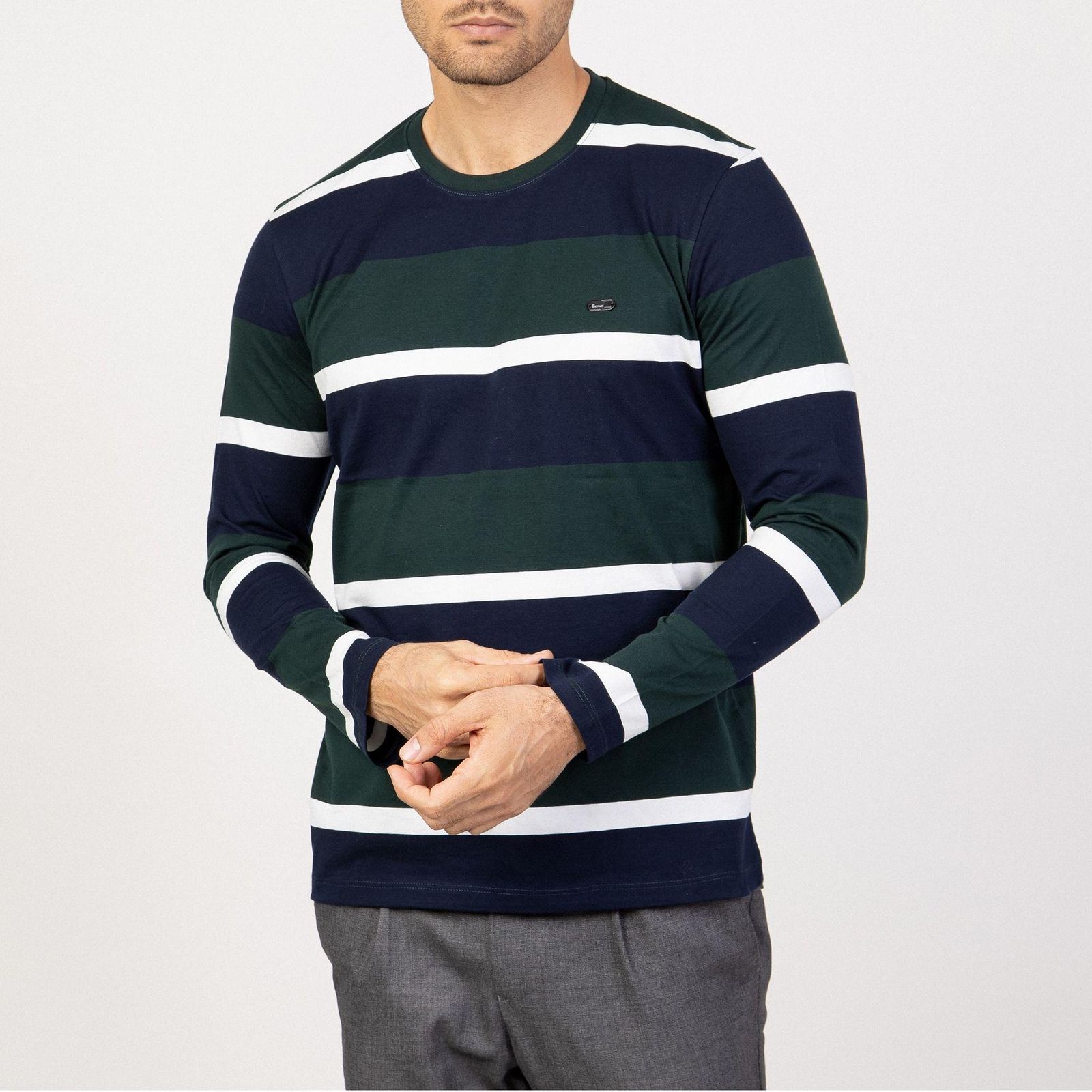 تی شرت آستین بلند مردانه باینت مدل 782 -  - 1