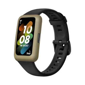 برچسب ماهوت طرح Matte-Gold مناسب برای ساعت هوشمند هوآوی Band 7