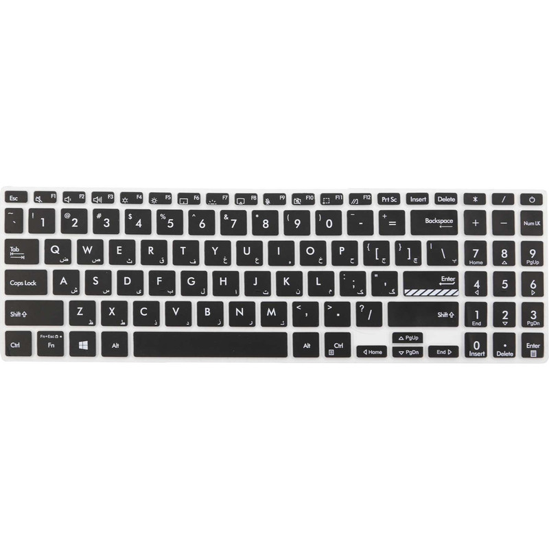 کاور کیبورد مدل Crystal Guard MB مناسب برای لپ تاپ ایسوس 15.6 Vivobook R1605