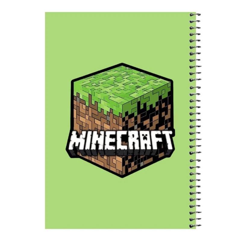 دفتر مشق 80 برگ اس جی مدل ماینکرفت کد۱۴   
