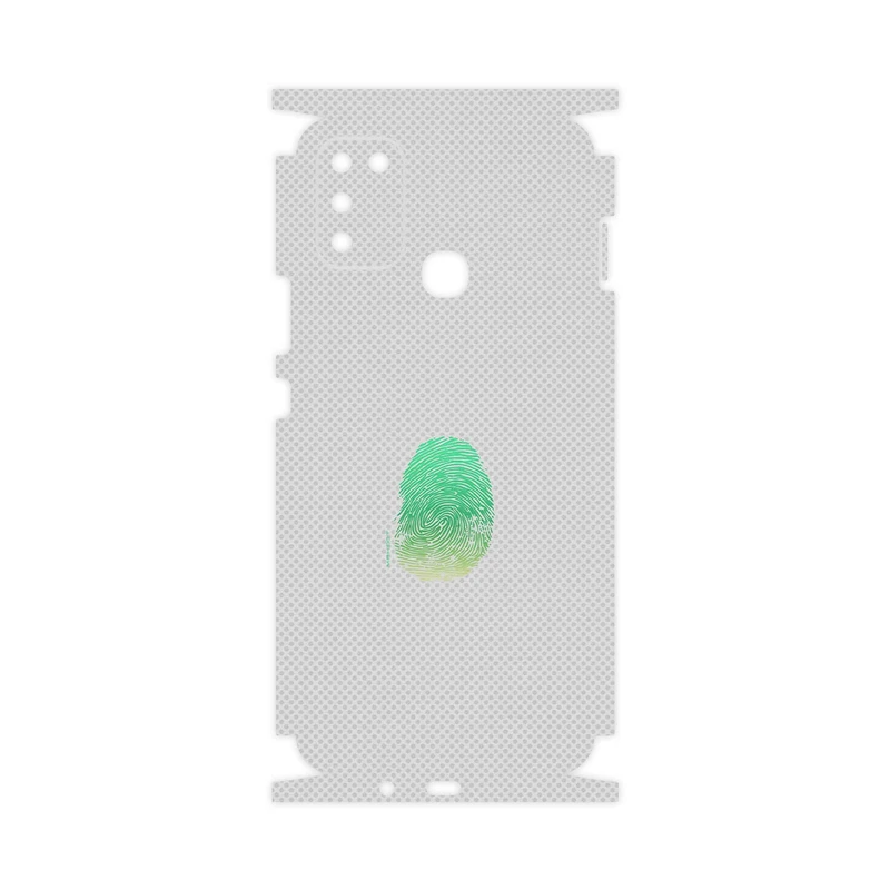 برچسب پوششی ماهوت مدل Minimal Fingerprint-FullSkin مناسب برای گوشی موبایل اینفینیکس Hot 10 Play