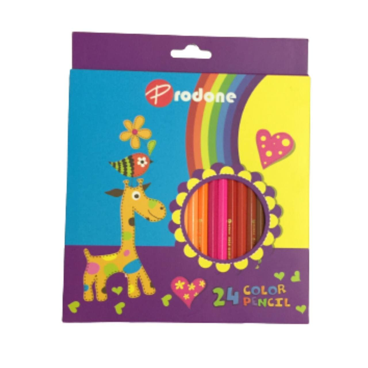 مداد رنگی 24 رنگ پرودون مدل کادویی 