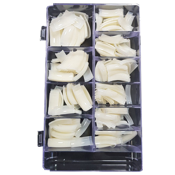 تیپ ناخن سالن مدل C124 بسته 500 عددی