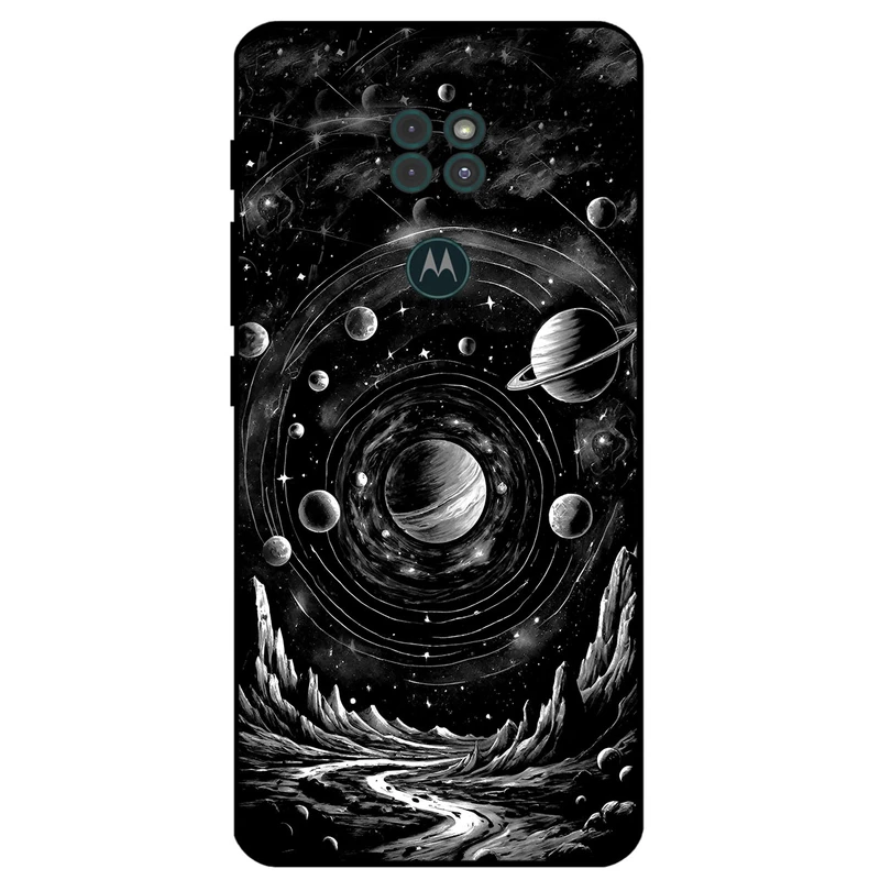 کاور مگافون طرح مریخ مدل 7424 مناسب برای گوشی موبایل موتورولا Moto G9 / G9 Play 