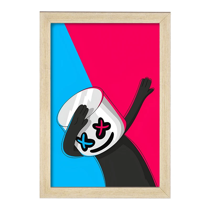 تابلو خندالو مدل مارشملو (Marshmello) کد F10847