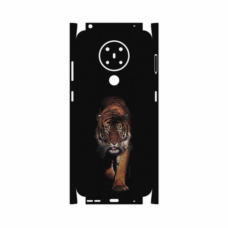 برچسب پوششی ماهوت مدل Wild-Tiger-FullSkin مناسب برای گوشی موبایل نوکیا 5.3