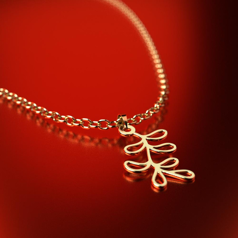 آویز گردنبند طلا 18 عیار زنانه مدوپد مدل برگ کد PA1-15026 آویز گردنبند طلا 18 عیار زنانه مدوپد مدل برگ کد PA1-15026