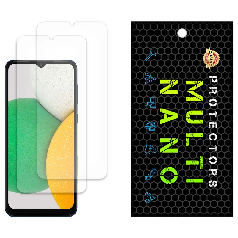 محافظ صفحه نمایش مات مولتی نانو مدل X-S2M مناسب برای گوشی موبایل سامسونگ Galaxy A03 Core بسته دو عددی