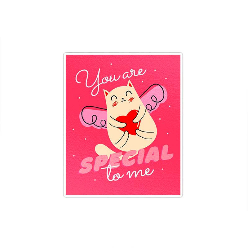 استیکر تزئینی موبایل و تبلت ماسا دیزاین مدل stkv056 طرح cat