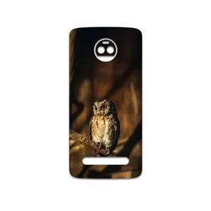 MAHOOT Owl Cover Sticker for Motorola Moto Z2 Force