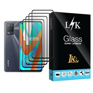 LKG LK Glass MIX004 Screen Protector For Realme V13 5G Pack Of 4