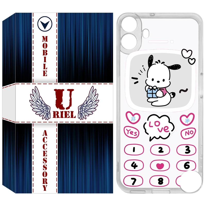 کاور یوریل مدل Clear کد 16 طرح موبایلی مناسب برای گوشی موبایل ناتینگ فون Nothing CMF Phone 1