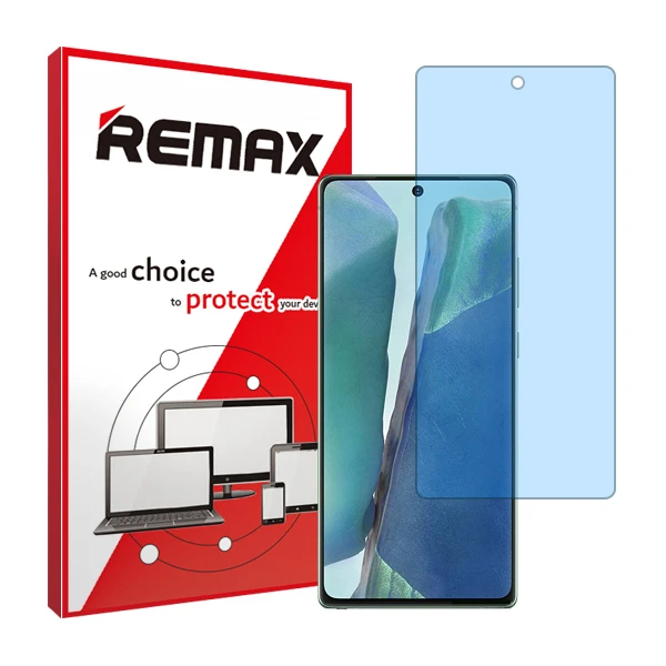 محافظ صفحه نمایش ضد اشعه آبی ریمکس مدل HyBLU مناسب برای گوشی موبایل سامسونگ Galaxy Note20 