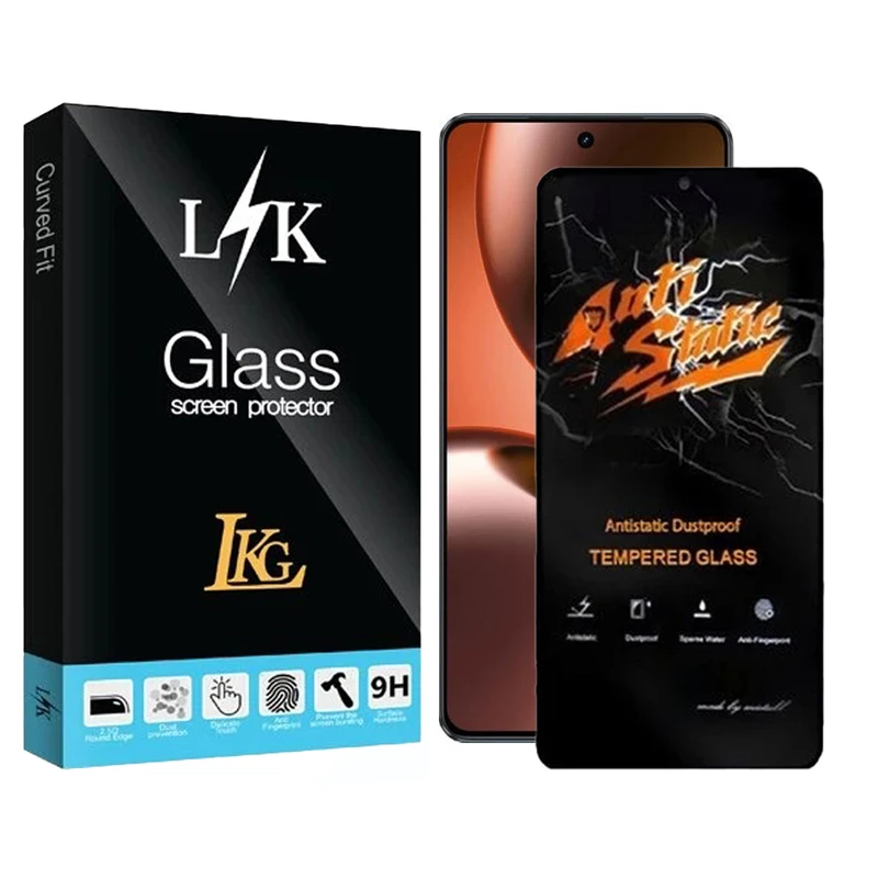 محافظ صفحه نمایش ال کا جی مدل انتی استاتیک مناسب برای گوشی موبایل شیائومی Redmi Note 10 5G /GT 7 5G