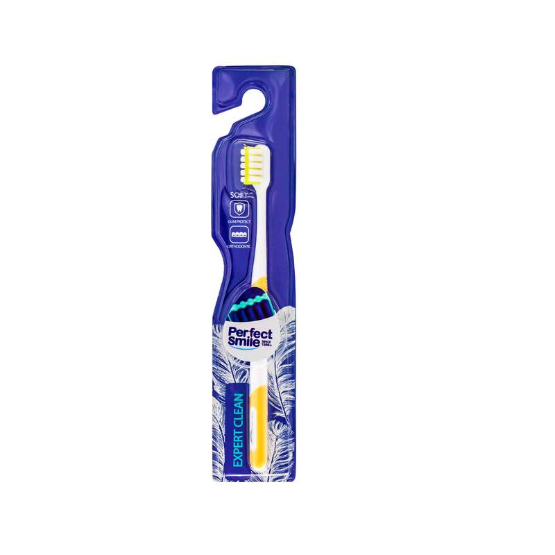 مسواک پرفکت اسمایل مدل ExpertClean با برس نرم مسواک پرفکت اسمایل مدل ExpertClean با برس نرم